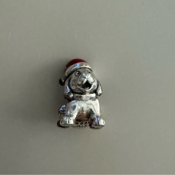 Pandora Jewelry - Pandora bracelet charms dog with red hat